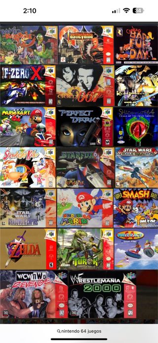 Nintendo 64 Juegos Variados