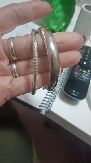 Pulsera Plata Ley la más fina