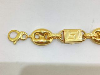 pulsera oro 18k con circonita
