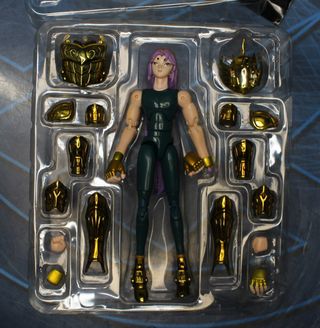 Figura di azione Saint Cloth Myth, Ariete Oro. Bandai 2005. Saint Seiya/Cavalieri dello Zodiaco.