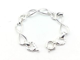 brazalete plata 925mm con circonita