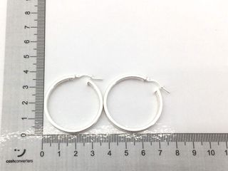 argollas plata 925mm