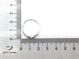 sortija plata 925mm con piedra con circonita