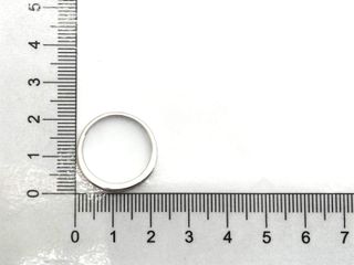 sortija plata 925mm con piedra con circonita