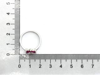 sortija plata 925mm con piedra con circonita