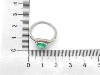 sortija plata 925mm con piedra con circonita