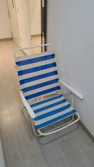 Silla hamaca de playa reclinable