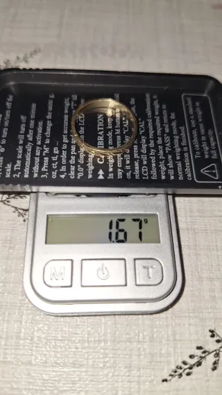 Alianza de boda Oro 750