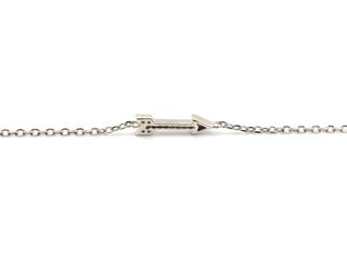 gargantilla plata 925mm con piedra con circonita 22cm