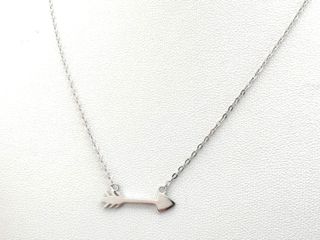 gargantilla plata 925mm con piedra con circonita 22cm