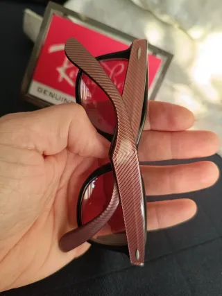 Gafas Ray-Ban Wayfarer Negro/Rosa vintage