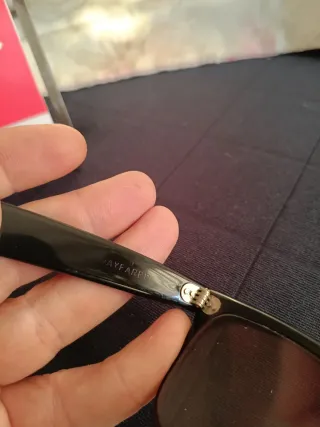 Gafas Ray-Ban Wayfarer Negro/Rosa vintage