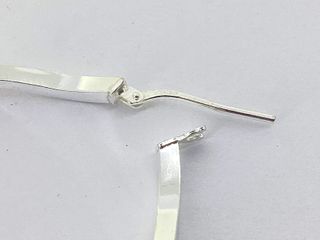 argollas plata 925mm