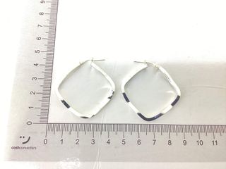 argollas plata 925mm