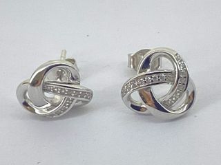 argollas plata 925mm