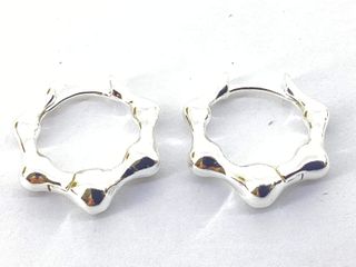 pendientes plata 925mm con piedra con circonita