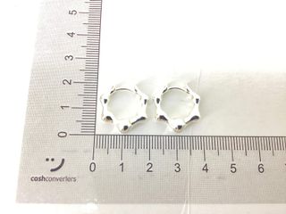 pendientes plata 925mm con piedra con circonita