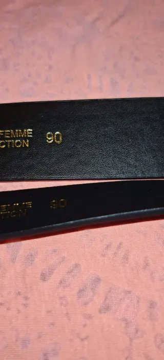 Pack 2 Cinturones Negros 90cm