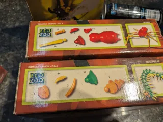 Lote 6 Giocattoli Eco Zoo Construcción