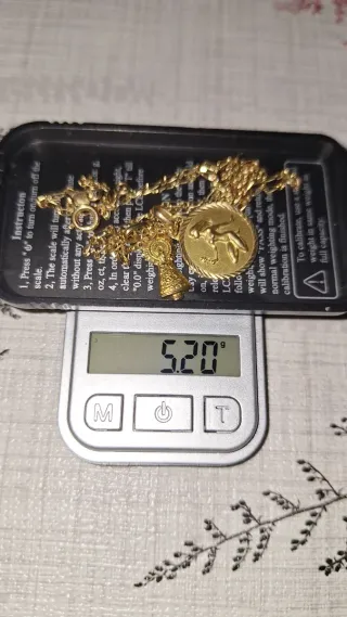 Cadena de oro 750