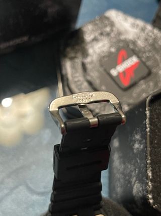 Casio G-Shock Negro y Azul GA-2100