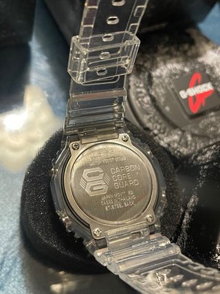 Casio G-Shock GA-2100 Transparente Negro
