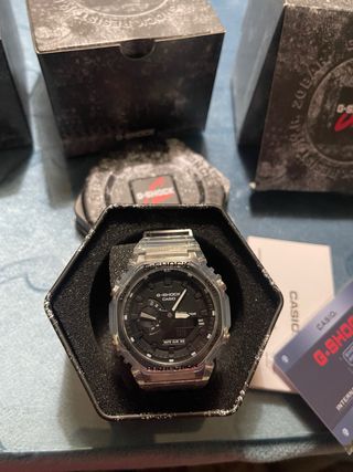 Casio G-Shock GA-2100 Transparente Negro
