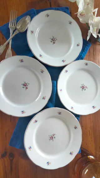 Piatti piani Della Nonna vintage