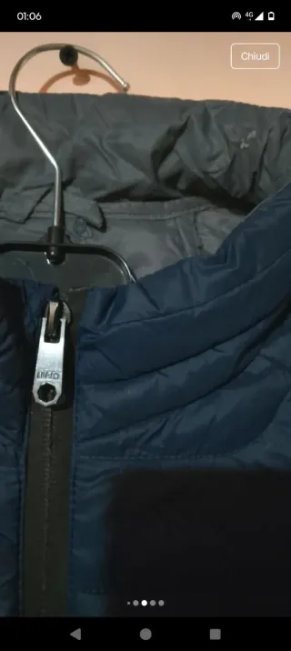 Gilet uomo blu taglia M