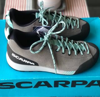 Zapatillas Scarpa Gecko gris azul mujer