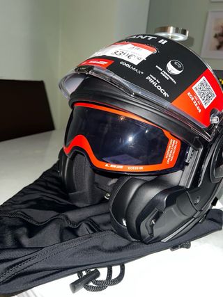 Casco LS2 Advant II Negro Mate Talla S