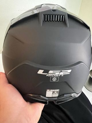 Casco LS2 Advant II Negro Mate Talla S