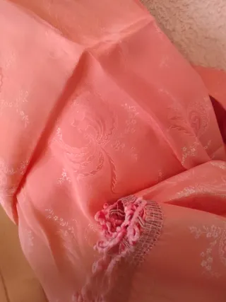 Copriletto matrimoniale vintage damasco