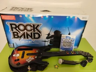 Pack Rock Band+ Guitarra Guitar Hero Wii
