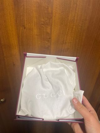 Cintura Gucci Double Face Grigio/Nero