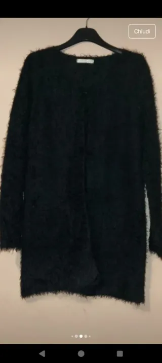 Cardigan nero taglia L/XL