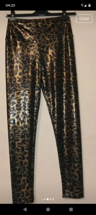 Leggings tg unica con cartellino