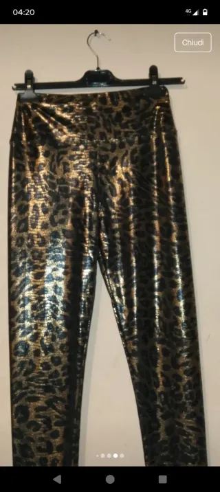 Leggings tg unica con cartellino