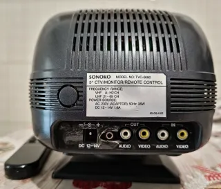 Mini TV Sonoko TVC-6080 6" Portatile