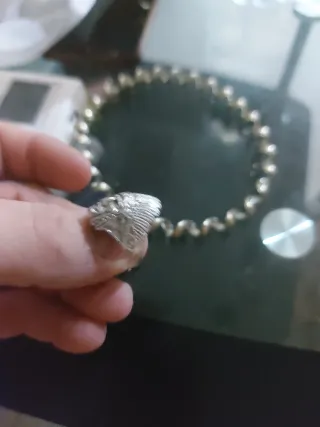 Anillo Cabeza Indígena Plata