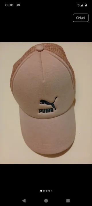 Cappello Puma Beige/Marrone