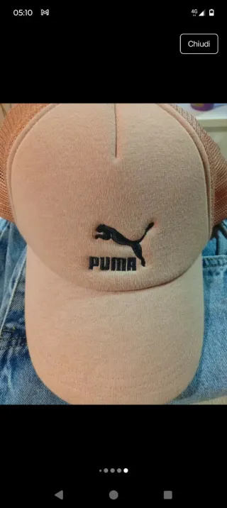Cappello Puma Beige/Marrone