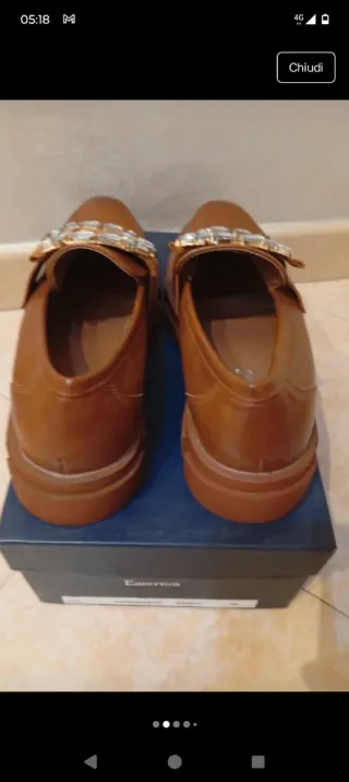 Mocassini donna eleganti con fibbia gioiello