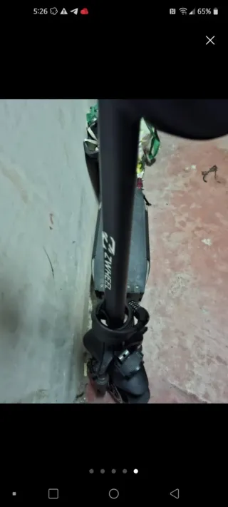 Patinete Eléctrico Negro