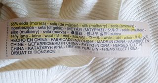 Jersey Massimo Dutti Seda y Lana