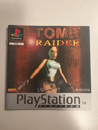 Tomb Raider PS1 Platinum PAL