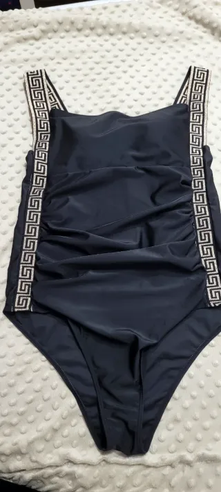 Costume da bagno XL Nero e Oro