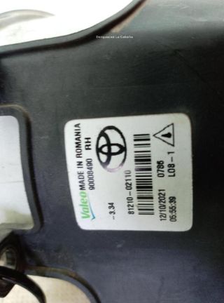 Faro antiniebla toyota 8121002110 c-hr x1 22701718