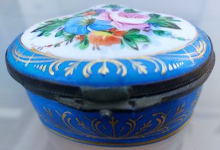 Cajita antigua vintage de SEVRES SXIX Francia