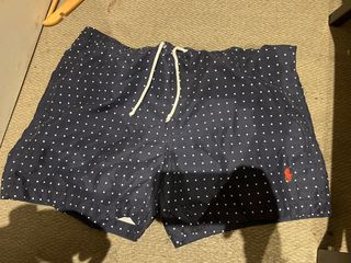 Costume da bagno Polo Ralph Lauren a righe blu